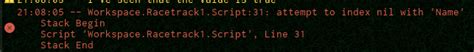 My Strength Increase script is getting index nil \'name\' - Scripting 