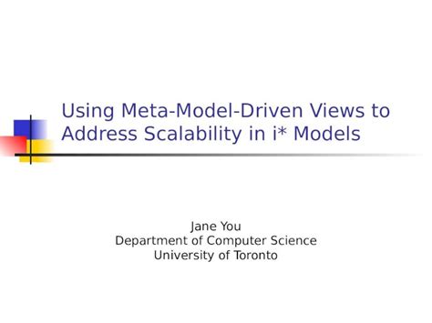 My Views On Scalability