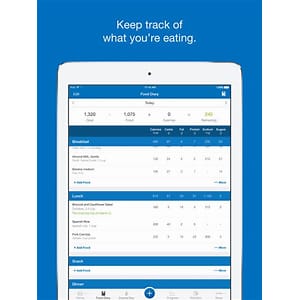 MyFitnessPal iPad