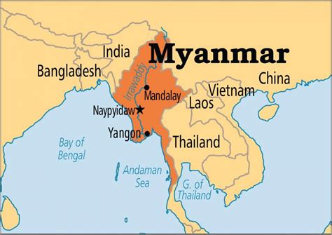 Where Is Myanmar Located? Myanmar Travel