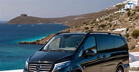 Mykonos mini van transfer