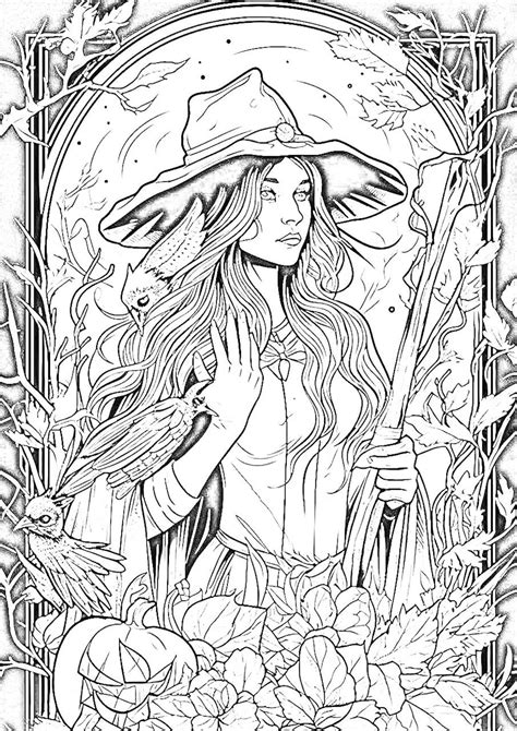 Mystical Coloring Pages
