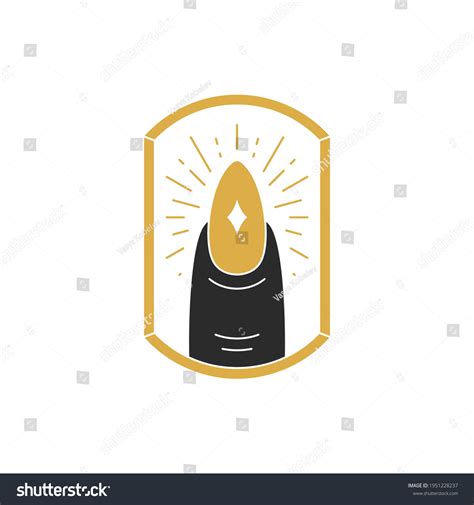 Mystical Female Finger Shiny Diamond