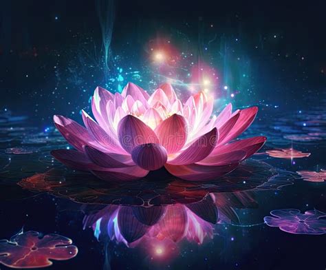 Mystical Lotus Flower