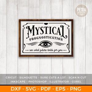 Download Mystical Prognostication Sign DXF Files