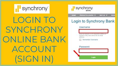 Synchrony Bank Online Banking Login CC Bank