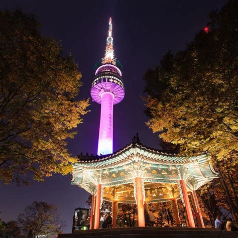 N Seoul Tower at Night