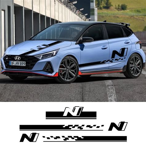 N Sticker Car