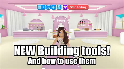 NEW Building tools and HOW to use them in Adopt me! Roblox 