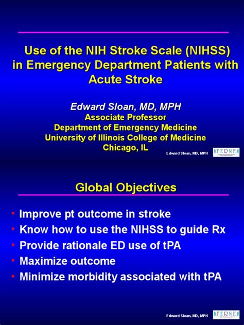 NIHSS D in Acute Neurological Conditions