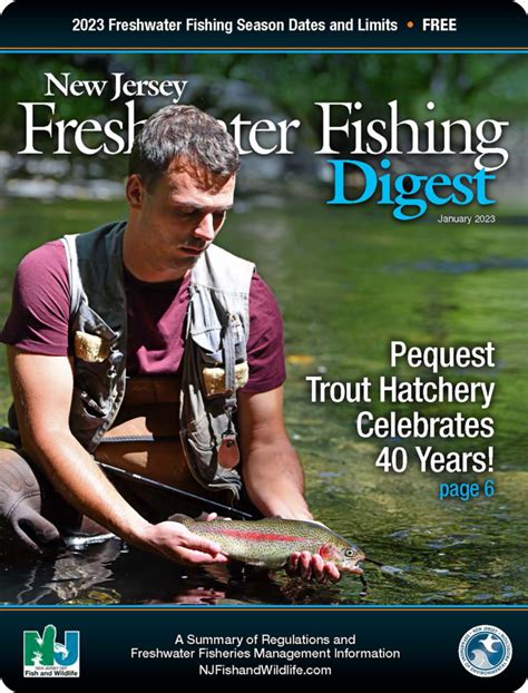 NJ Fishing Reports Freshwater Schedule