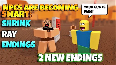 NPCs Are Smart 2. Shrink-Ray Story - Roblox