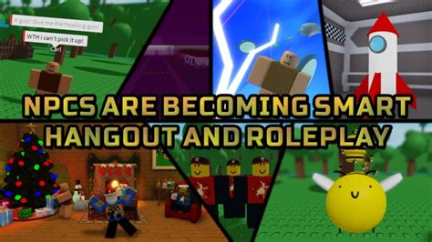 NPCs are becoming smart! Hangout/RP - Roblox