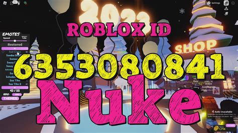 NUKE Roblox Song Codes - YouTube