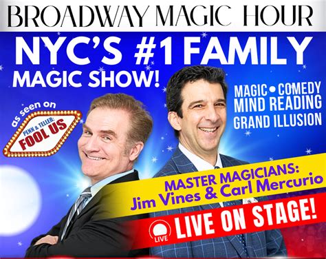 NYC Broadway Magic Hour Show: A Review for Times Square Fans