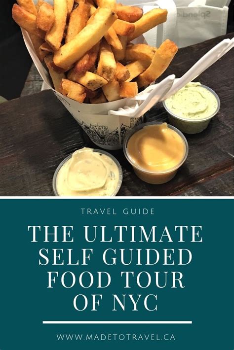 NYC Food Tour Considerations