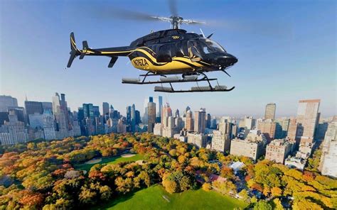 Helicopter tour of NYC