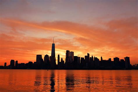 NYC Skyline Sunset