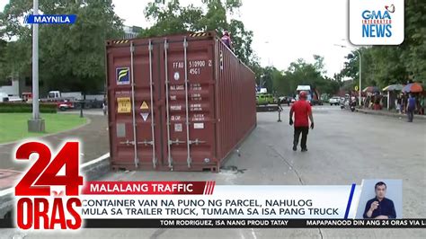 Nahulog Sa Container Van Case Inihanda