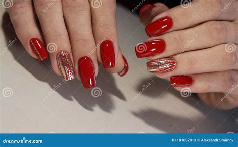 Nail Designs Different Sequins Shape