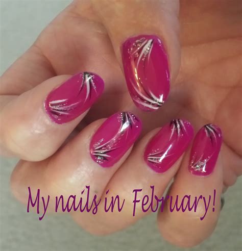 43+ Cute February Nail Designs Pictures simple coffin acrylic nail design