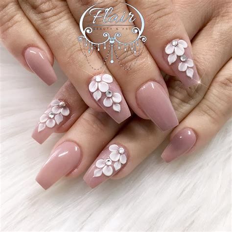 Nails Acrylic Flower Designs: The Latest Trend In Nail Art