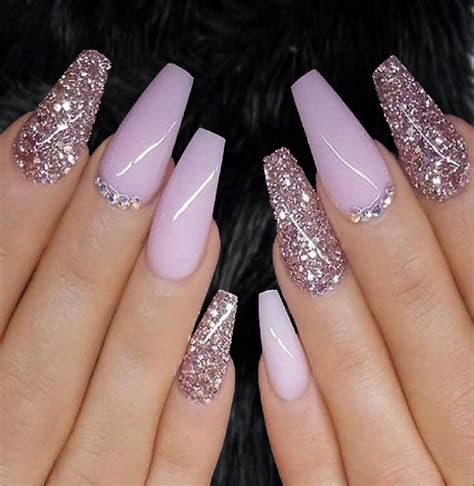 Purple jewels on acrylic nails Purple nails, Acrylic nails, Crystal nails