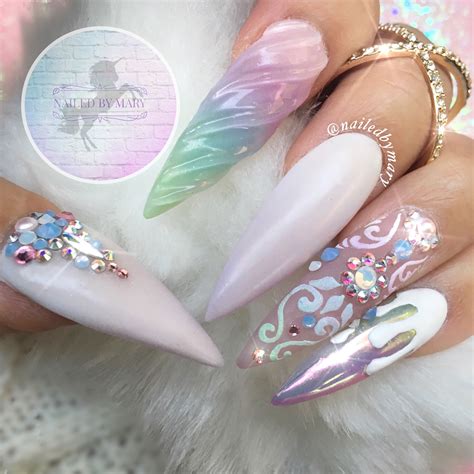 Nails Acrylic Unicorn: A Trending Style In 2023