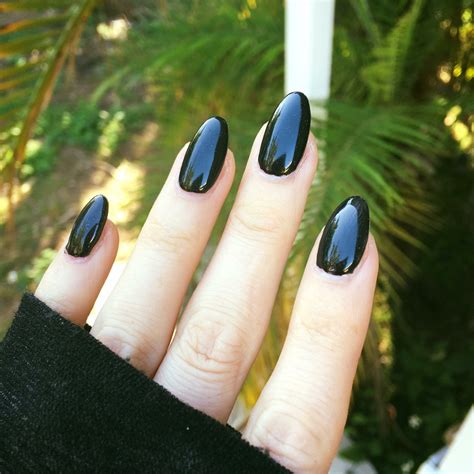 Nails Almond Black: The Latest Trend In Nail Art