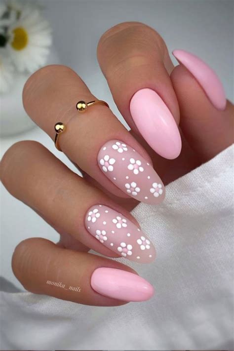 Nails Almond Flowers: A Trending Nail Art In 2023