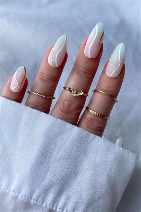 Nails Almond Gold: The Latest Trend In Nail Art