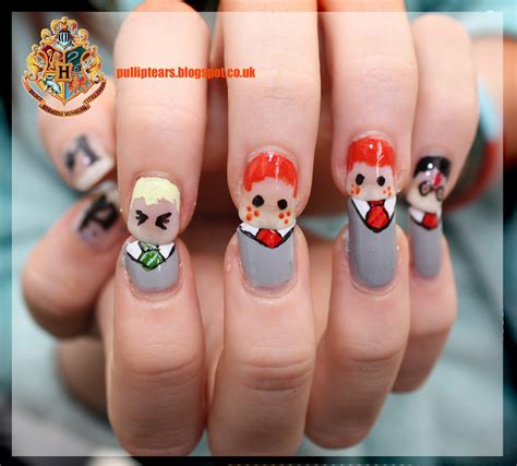 Nails Art Inspired By Harry Potter