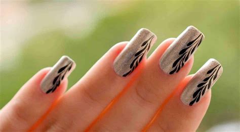 Try these simple nail art designs at home Indian Makeup and Beauty