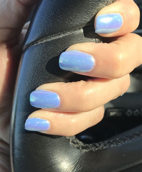Nails Chrome Light Blue: The Latest Trend In Nail Art