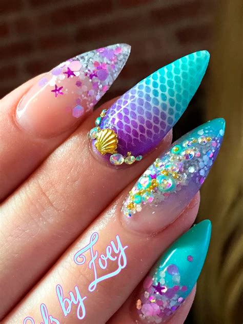 Nails Glitter Mermaid: The Trending Nail Art Of 2023
