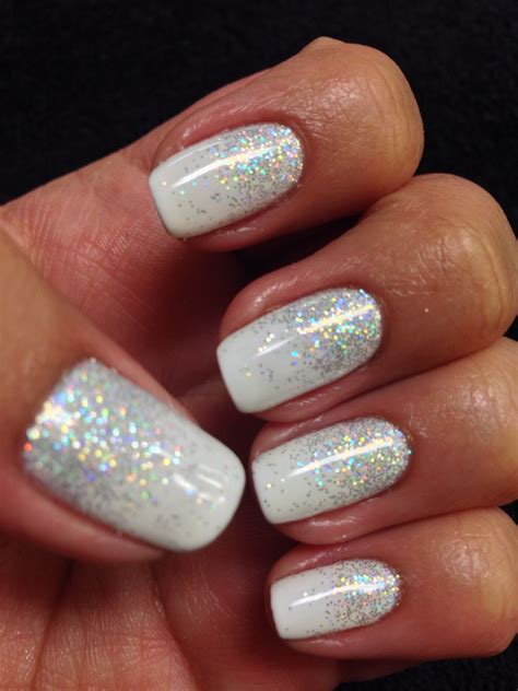 Nails Glitter White Sparkle: A Trending Nail Art Style In 2023