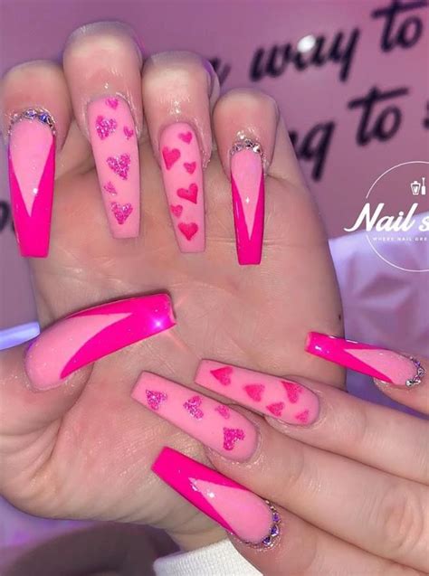 Nails Heart Neon: The Latest Trend In Nail Art