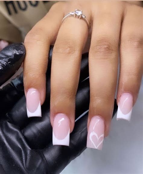 Nails Heart White: The Latest Trend In Nail Art