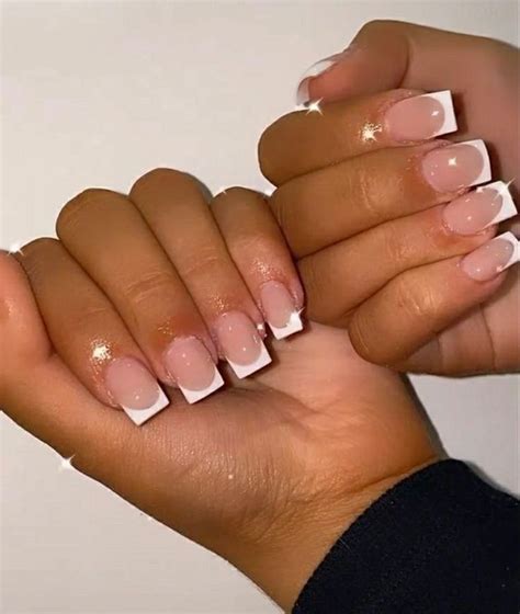 Nails Short Acrylic French Tip: A Classy And Timeless Look