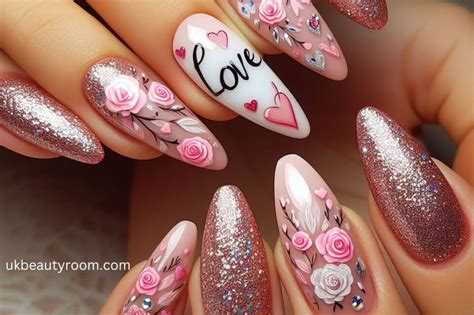 Nails Art Set St Valentines