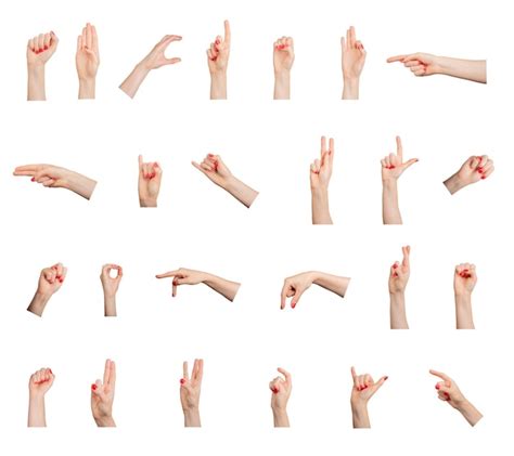 Nails Hand Gestures Signs Nail