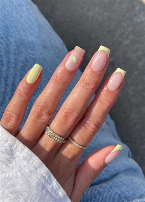Nails Summer Yellow