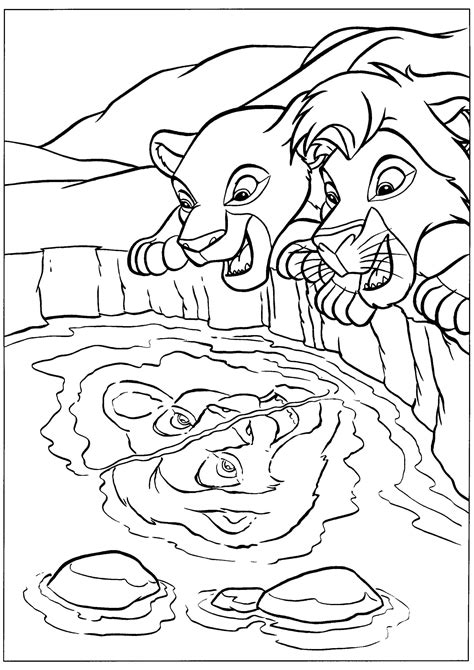 Nala Lion King Coloring Pages
