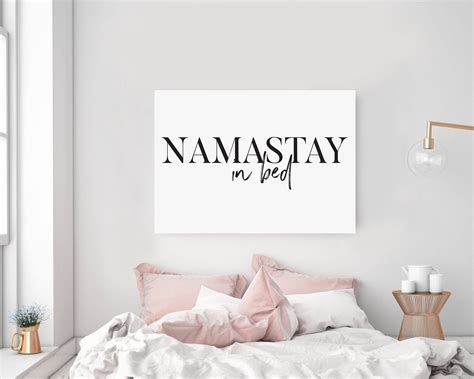 Namaste in Bed