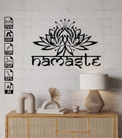 Download Namaste Yoga Bundle DXF Files