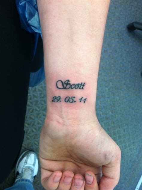 Husband name and anniversary date Tattoo quotes