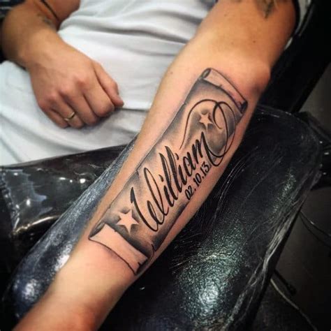 Name Tattoos Cool Examples, Font & Designs