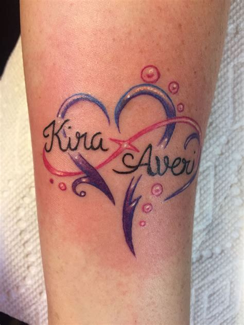 Name With Heart Tattoo Designs