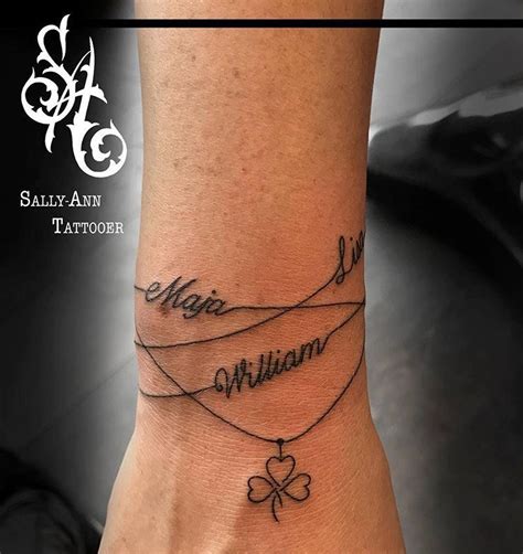 Name Bracelet Tattoo