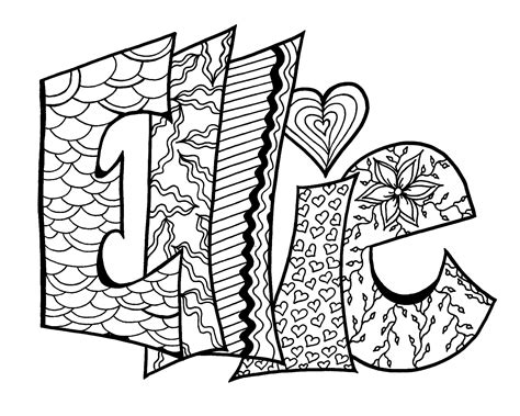Name Coloring Pages Printable